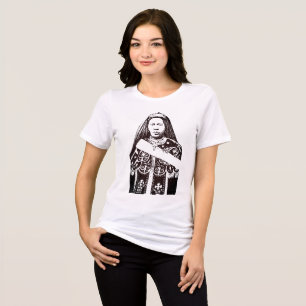Zewditu Ethiopische keizerin ዘውዲቱ የኢትዮጲያ ንግስት Tri-Blend Shirt