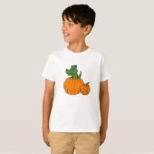 ZF-gator in een pompoenShirt T-shirt (Voorkant volledig)