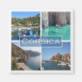 zFR007 SCANDOLA, Corse Corsica, Fridge Magneet (Voorkant)