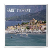 zFR009 SAINT FLORENT, Corsica, Tegeltje (Voorkant)