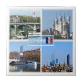 zFR019 LYON, Basilica de Fourviere, Fridge Tegeltje (Voorkant)