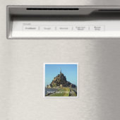 zFR027 MONT SAINT-MICHEL, Normandy, Fridge Magneet (Insitu (Vaatwasser))