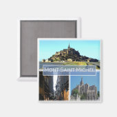 zFR029 MONT SAINT MICHEL, Normandy, Fridge Magneet (Voorkant / Achterkant)