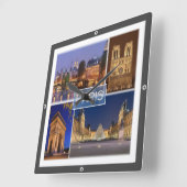 zFR034 PARIS de hoofdstad van Frankrijk, Vierkante Klok (Hoek)