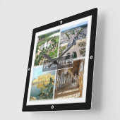 zFR042 VERSAILLES The Palace, Frankrijk, Vierkante Klok (Hoek)