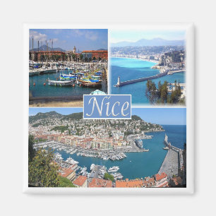 zFR044 NICE, Provence, Frankrijk, Fridge Magneet