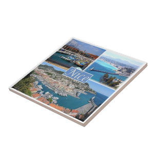 zFR044 NICE, Provence, Frankrijk, Tegeltje