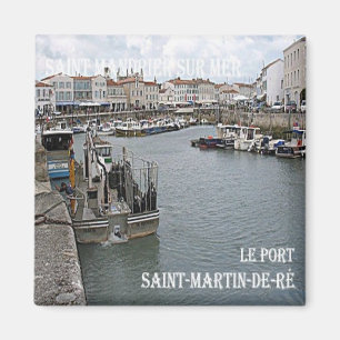 zFR071 SAINT-MARTIN-DE-RÉ LE POR, Frans Riviera, Magneet