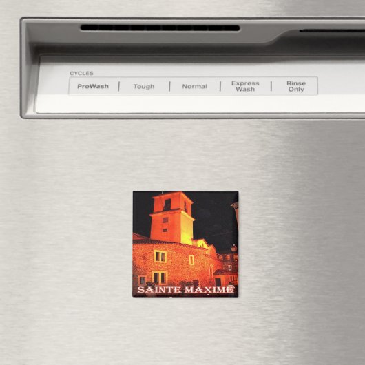 zFR075 SAINTE MAXIME, Franse Riviera, Fridge Magneet (Insitu (Vaatwasser))