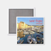 zFR078 SAINT TROPEZ Franse Riviera, Frankrijk, Fri Magneet (Voorkant / Achterkant)