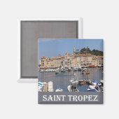zFR079 SAINT TROPEZ, Franse Riviera, Fridge Magneet (Voorkant / Achterkant)