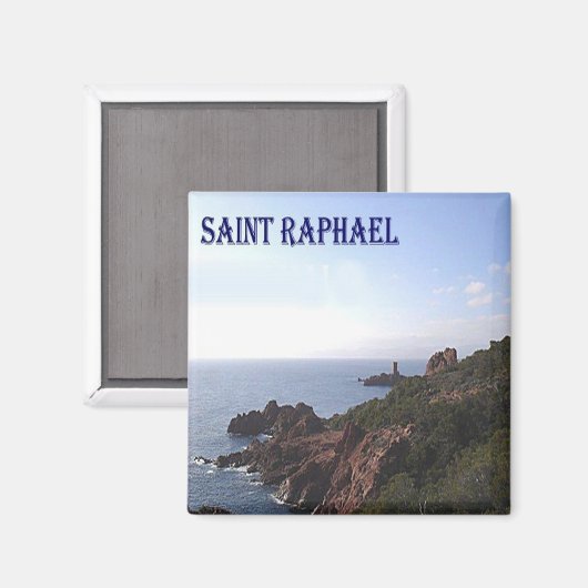 zFR080 SAINT RAPHAEL, Franse Riviera, Fridge Magneet (Voorkant / Achterkant)