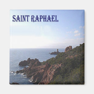 zFR080 SAINT RAPHAEL, Franse Riviera, Fridge Magneet