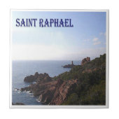 zFR080 SAINT RAPHAEL, Franse Rivièra, Tegeltje (Voorkant)