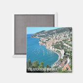 zFR083 VILLEFRANCHE SUR MER French Riviera, Fridge Magneet (Voorkant / Achterkant)