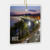 zFR085 NICE NIZZA French Riviera, Frankrijk, Keramisch Ornament (Rechts)