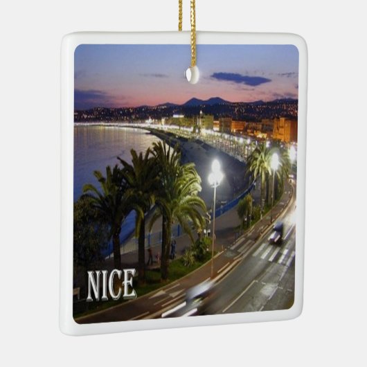 zFR085 NICE NIZZA French Riviera, Frankrijk, Keramisch Ornament (Rechts)