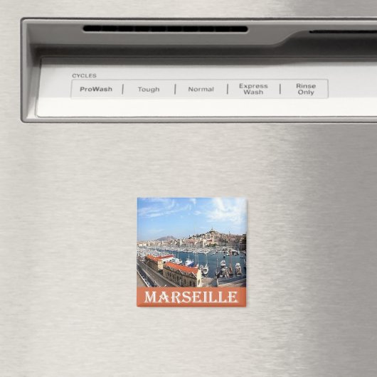 zFR087 MARSEILLE MARS, Franse Riviera, Fridge Magneet (Insitu (Vaatwasser))