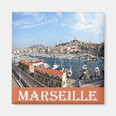 zFR087 MARSEILLE MARS, Franse Riviera, Fridge Magneet (Voorkant)
