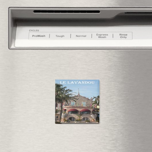 zFR090 LE LAVANDOU, Franse Riviera, Frankrijk, Fri Magneet (Insitu (Vaatwasser))