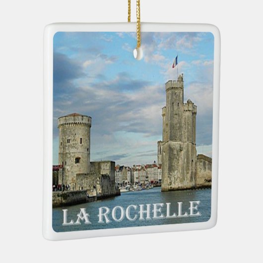 zFR091 LA ROCHELLE, Franse Riviera, Frankrijk, Keramisch Ornament (Rechts)