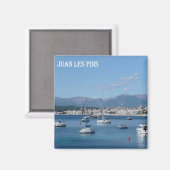 zFR093 JUAN LES PINS, Franse Riviera, Fridge Magneet (Voorkant / Achterkant)