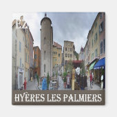zFR095 HYÈRES LES PALMIERS, Franse Riviera, Fridge Magneet (Voorkant)