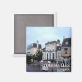 zFR098 COURSEULLES SUR MER, Franse Riviera, Fridge Magneet (Voorkant / Achterkant)