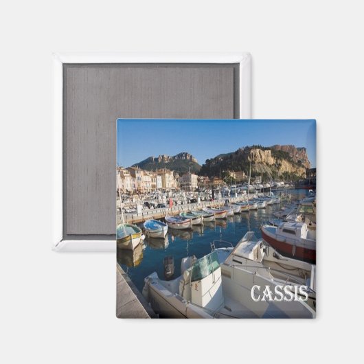 zFR100 CASSIS, Franse Riviera, Frankrijk, Fridge Magneet (Voorkant / Achterkant)