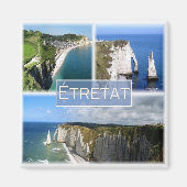 zFR101 ETRETAT Normandy, Fridge Magneet (Voorkant)
