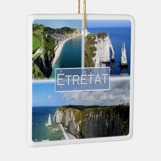 zFR101 ETRETAT Normandy Keramisch Ornament (Rechts)