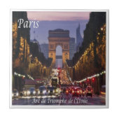 zFR104 PARIS Arc de Triomphe de l'Étoile Tegeltje (Voorkant)
