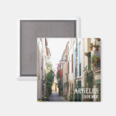 zFR105 ARGELES SUR MER French Riviera, Frankrijk, Magneet (Voorkant / Achterkant)