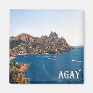 zFR108 AGAY French Riviera, France, Fridge Magneet