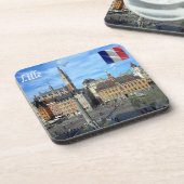 zFR136 panorama van LILLE, Frankrijk, Europa, Bier Onderzetter (Linkerzijde)