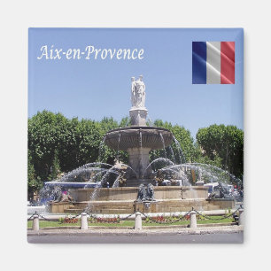 zFR141 AIX EN PROVENCE, Frankrijk, Fridge Magneet