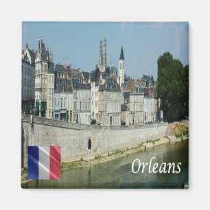 zFR145 ORLEANS, Frankrijk, Fridge Magneet