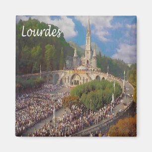 zFR146 LOURDES, Frankrijk, Fridge Magneet