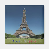 zFR150 EIFFEL TOWER, Parijs, Frankrijk, Fridge Magneet (Voorkant)