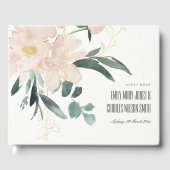 ZFT BLUSH GOLD BUNCH LIJST WATERVERF WEDING GASTENBOEK (Voorkant)