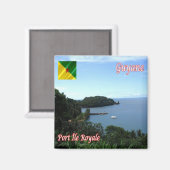 zGF006 PORT ROYAL Island, Frans-Guyana, Fridge Magneet (Voorkant / Achterkant)