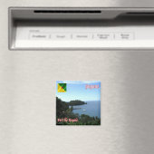 zGF006 PORT ROYAL Island, Frans-Guyana, Fridge Magneet (Insitu (Vaatwasser))