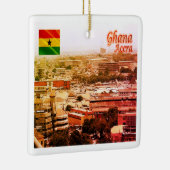 zGH003 ACCRA Noord, Ghana, Afrika, Keramisch Ornament (Rechts)