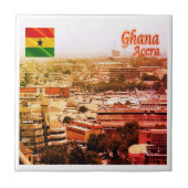 zGH003 ACCRA Noord, Ghana, Afrika, Tegeltje (Voorkant)