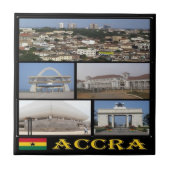 zGH004 ACCRA, Mozaïek, Ghana, Afrika, Tegeltje (Voorkant)