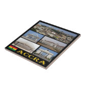 zGH004 ACCRA, Mozaïek, Ghana, Afrika, Tegeltje (Zijkant)
