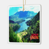 zGH006 GHANA, Volta Lake, Afrika, Keramisch Ornament (Links)