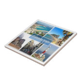 zGI004 GIBRALTAR, Europa, Tegeltje (Zijkant)