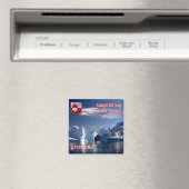 zGL006 SCORESBY SUND, Iceberg, Groenland, Fridge Magneet (Insitu (Vaatwasser))