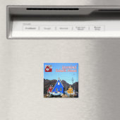 zGL008 KALAALLIT NUNAAT, Groenland, Fridge Magneet (Insitu (Vaatwasser))